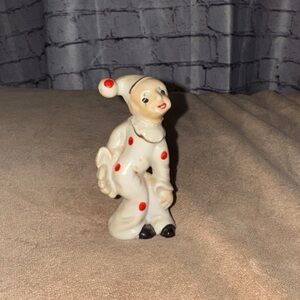 Whimsical Vintage Clown Figurine